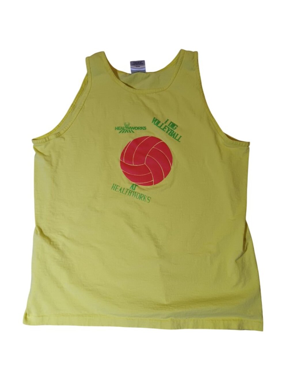 XL Single Stitch Vintage T-shirt Healthworks Volleyball 80's Cotton Oneita USA